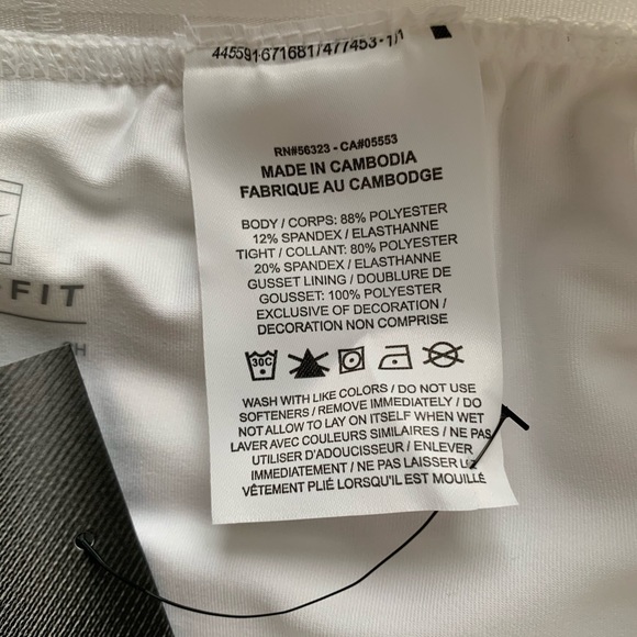 White Nike Tennis Skirt - Picture 5 of 7